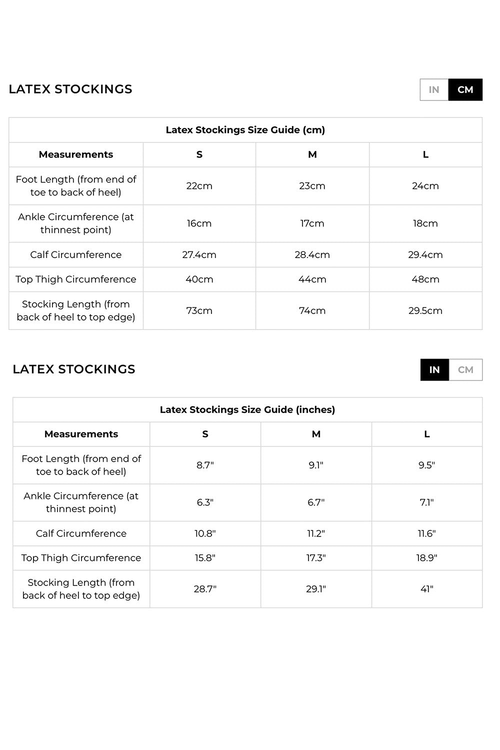 Bluebella Latex Stockings Black at Mayfair Stockings Luxury Latex Wear