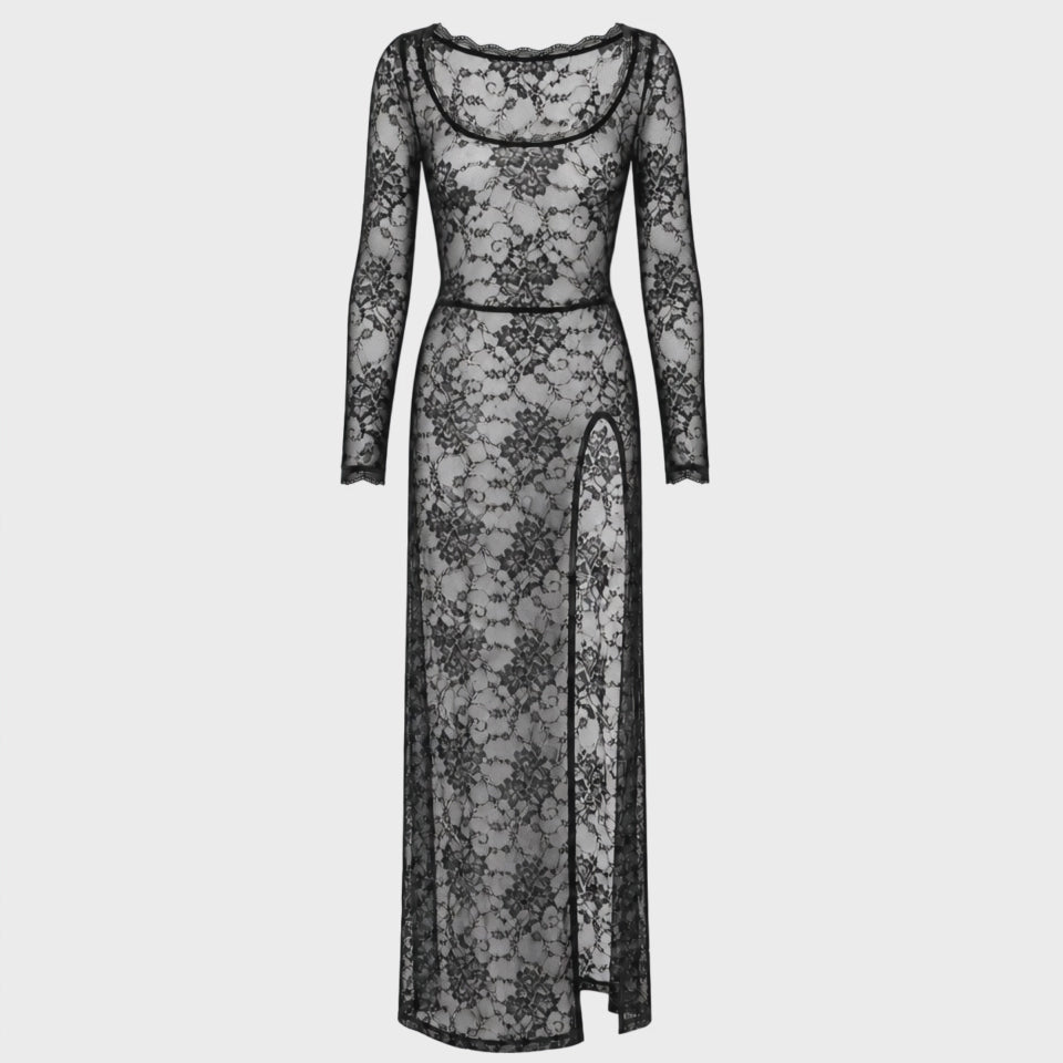 Noir Handmade One More Kiss Maxi Gown
