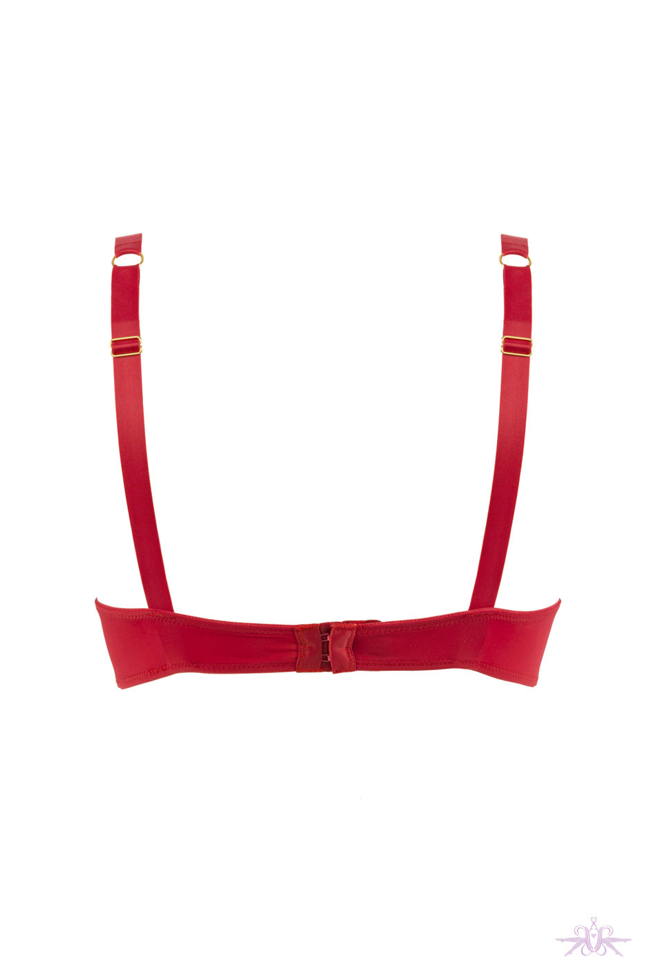 Maison Close Tapage Nocturne Red Quarter Cup Bra - Mayfair Stockings
