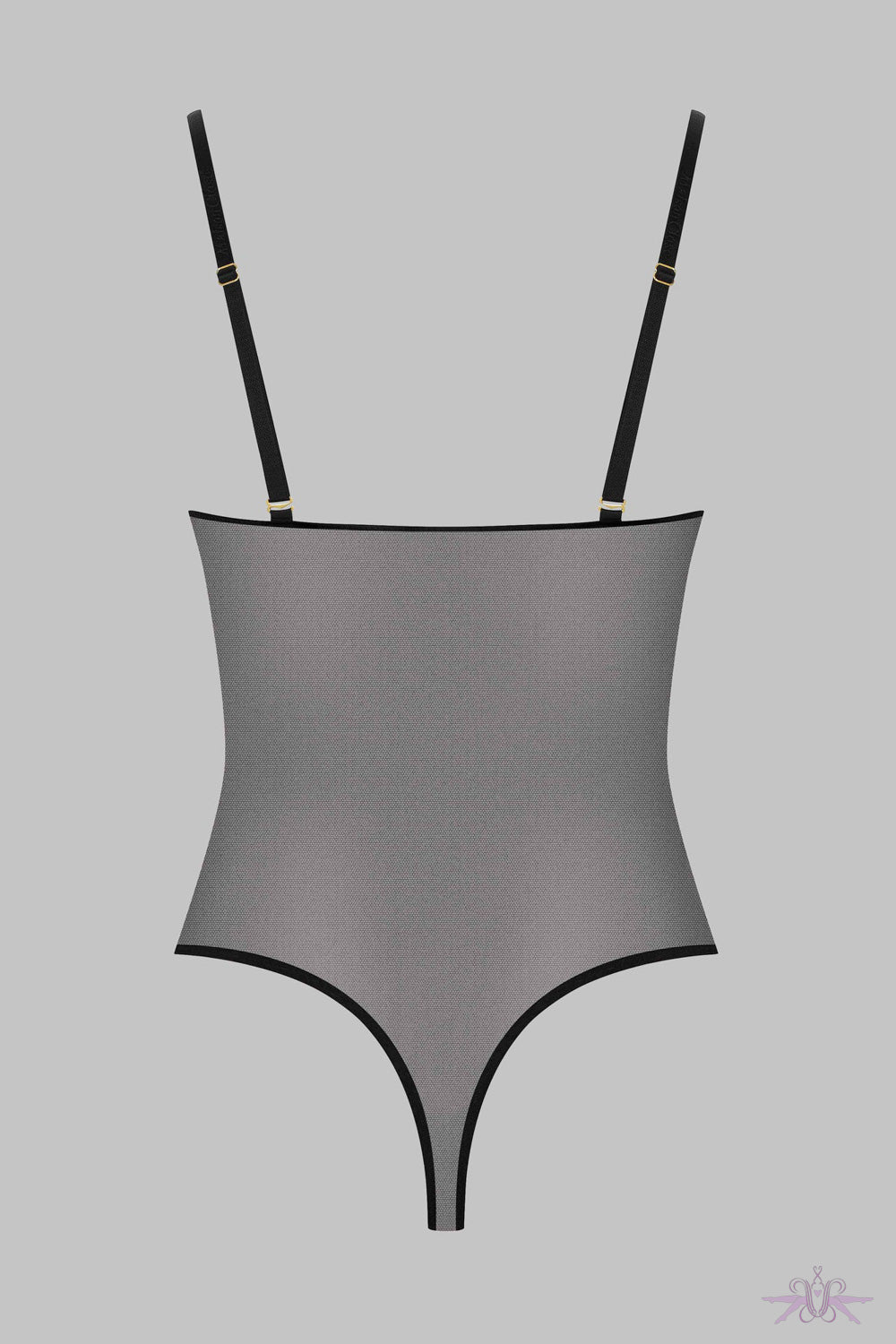 Maison Close Corps a Corps Black Bodysuit