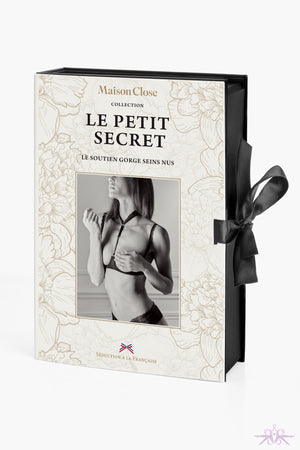 Maison Close Le Petit Secret Dentelle Naked Breast Bra - Mayfair Stockings