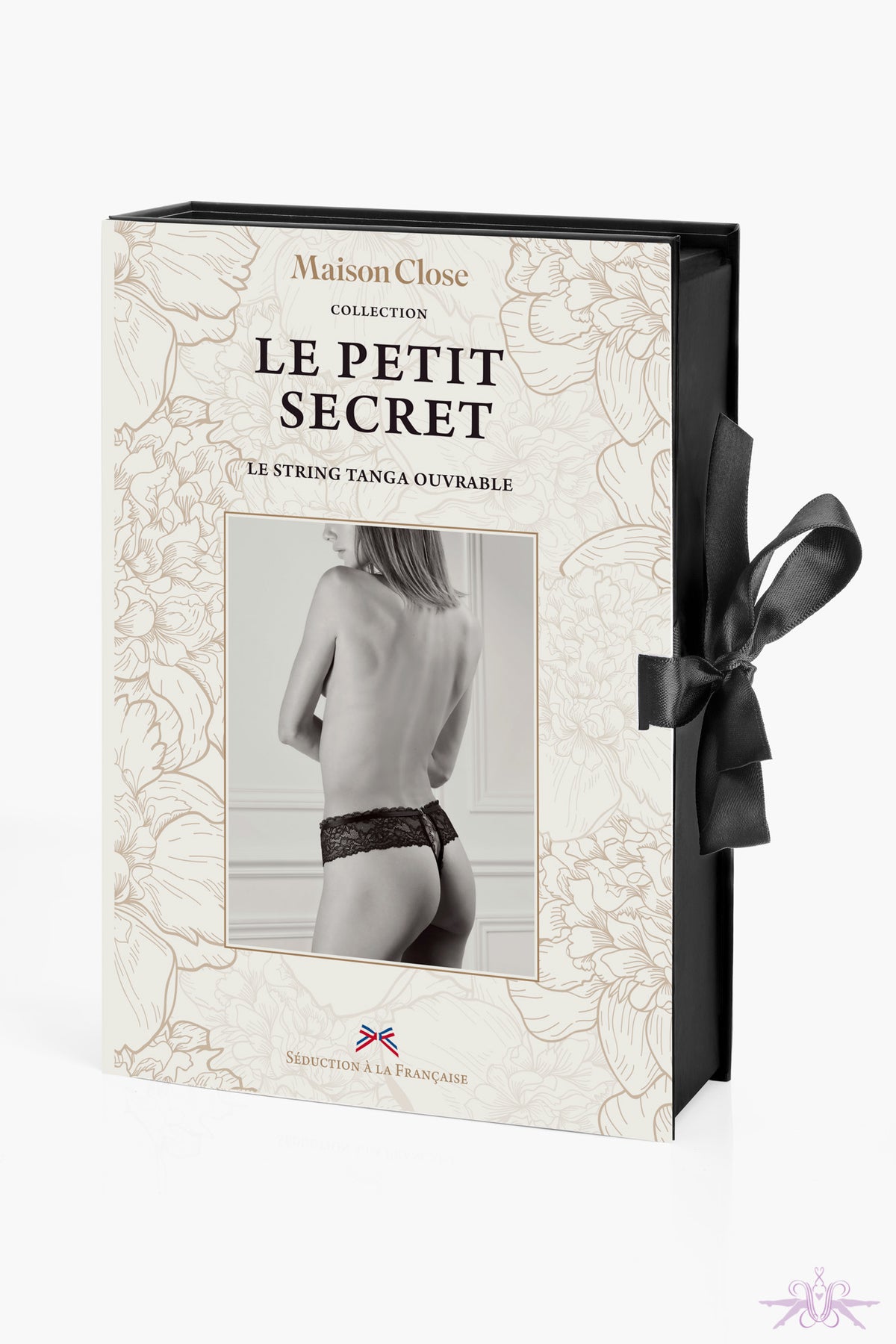Maison Close Le Petit Secret Dentelle Openable String Tanga - Mayfair Stockings