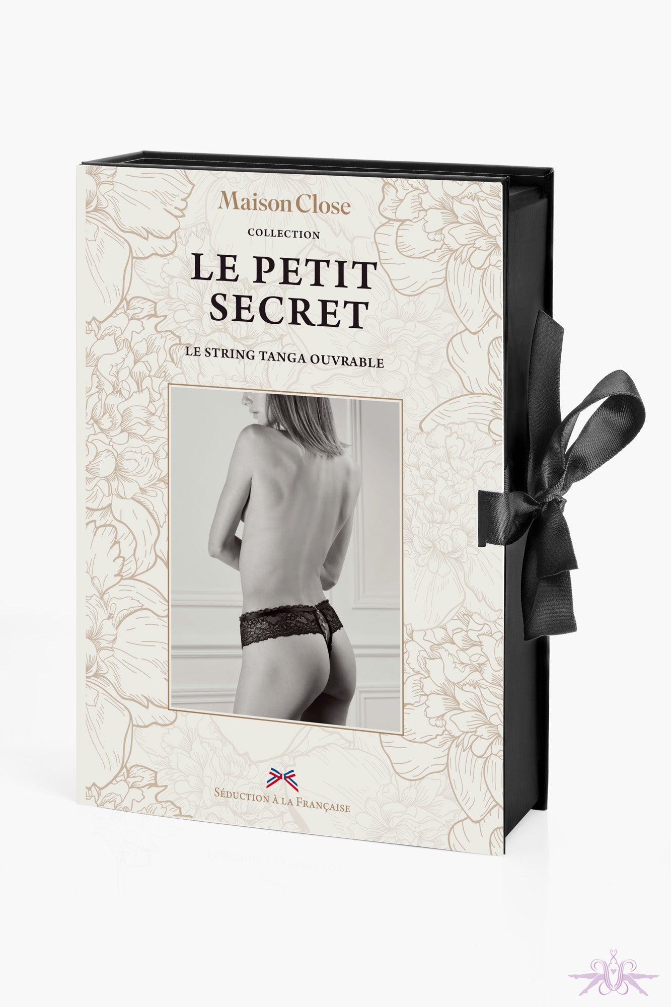 Maison Close Le Petit Secret Dentelle Openable String Tanga - Mayfair Stockings