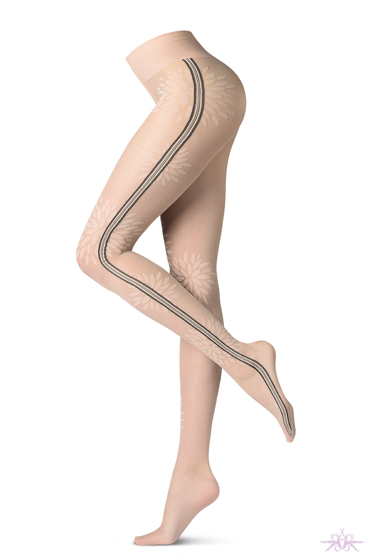 Oroblu Spring Flower Tights - Mayfair Stockings