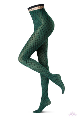 Oroblu Fishnet Glamour and All Colours 50 Tights - Mayfair Stockings