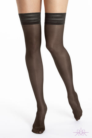 Le Bourget Satine 20D Hold Ups - Mayfair Stockings