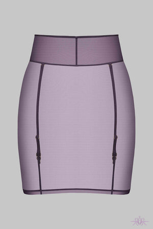 Maison Close L'Amoureuse Violet Orchid Suspender Skirt