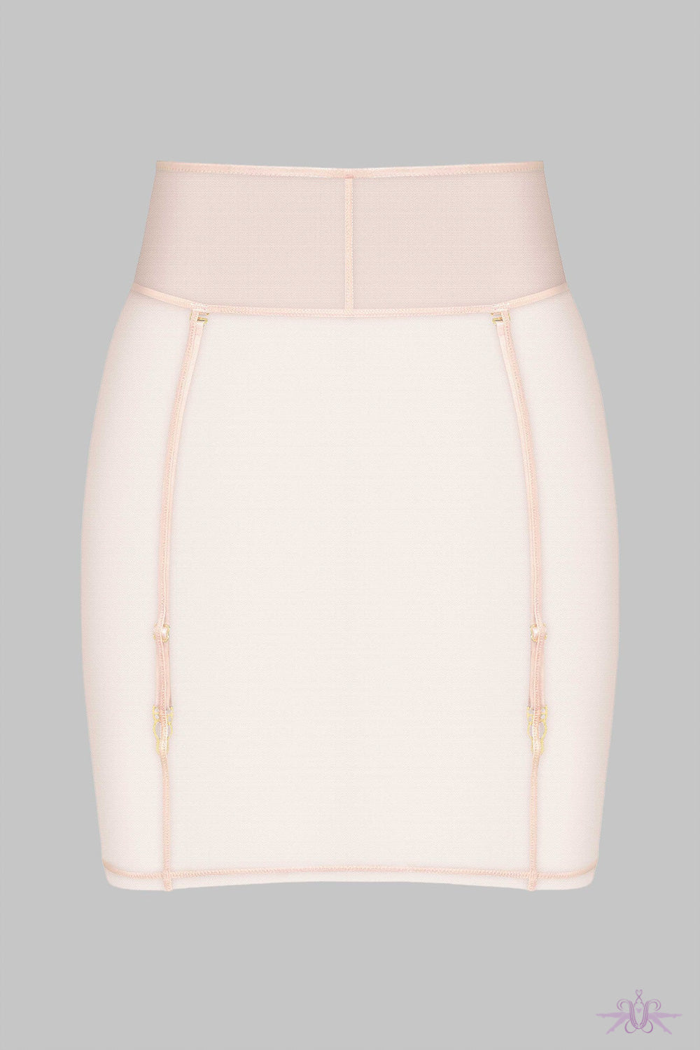 Maison Close L'Amoureuse Peony Rose Suspender Skirt