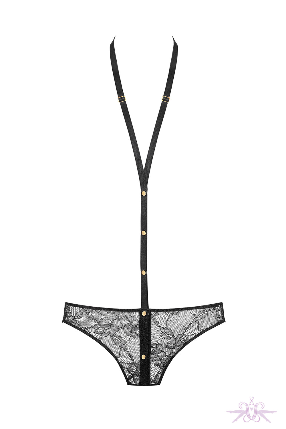 Maison Close Jeux Magnetiques Brief with Harness - Mayfair Stockings