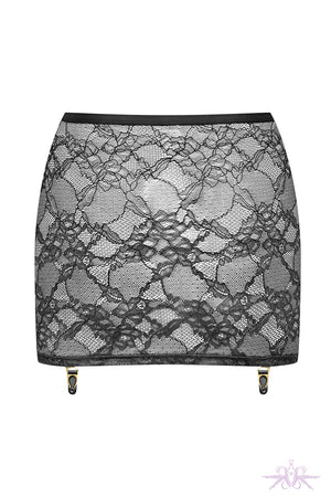 Maison Close Jeux Magnetiques Skirt with Suspenders - Mayfair Stockings