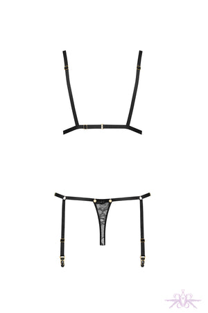Maison Close Jeux Magnetiques Detachable Body with Suspenders - Mayfair Stockings