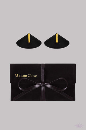 Maison Close Black/Gold Nipple Tassels