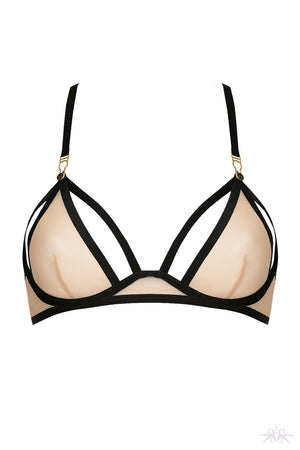 Atelier Amour Insoutenable Legerete Nude/Black Wired Bra