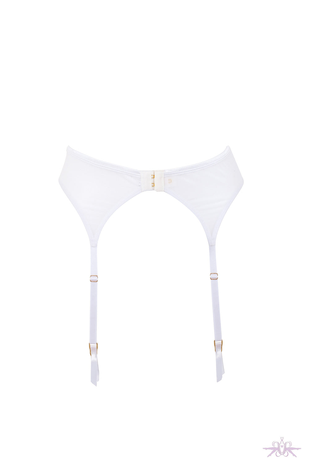 Bluebella Marseille White Suspender Belt