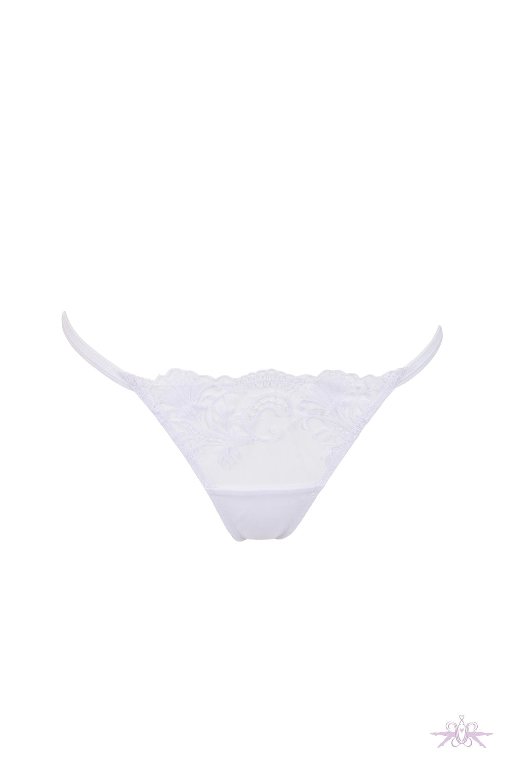 Bluebella Marseille White Thong