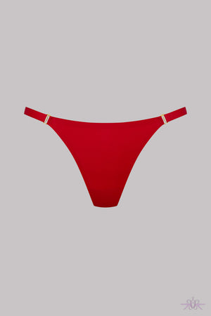 Maison Close Tapage Nocturne Red Mini Thong