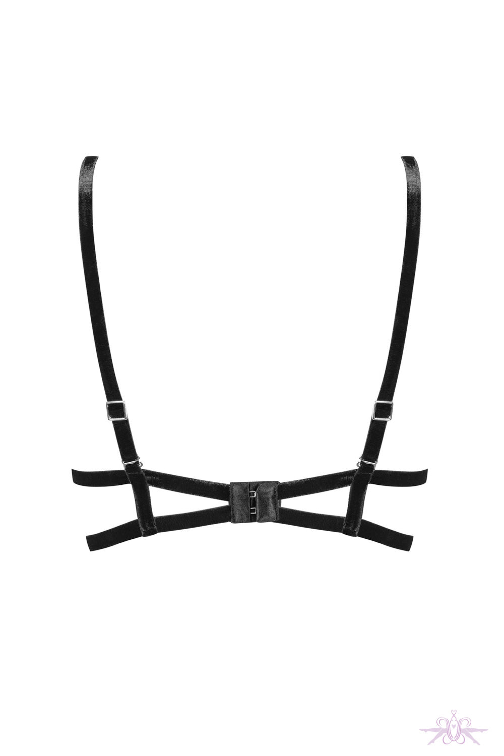 Noir Handmade Lace Plunge Underwired Bra and Thong