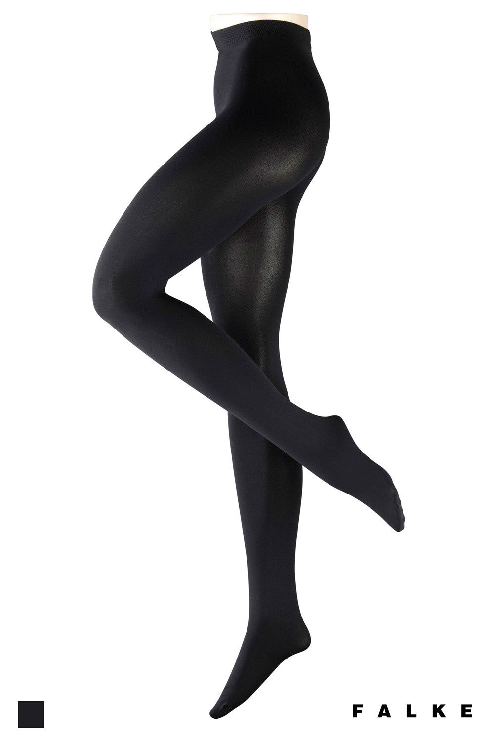 Falke Pure Matt 100 Opaque Tights - Mayfair Stockings