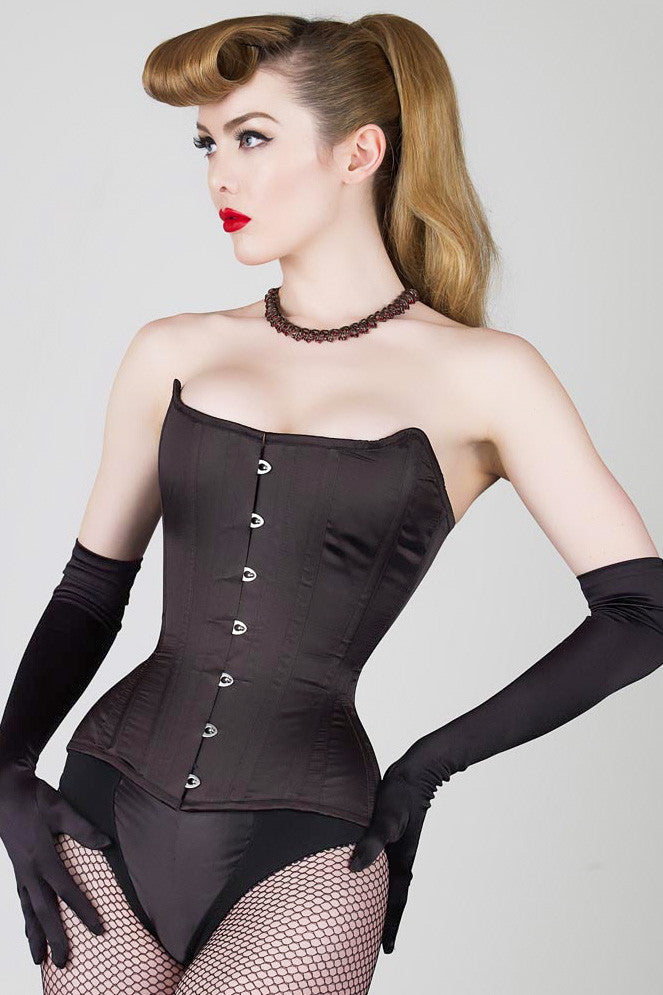 What Katie Did Satin Gloves - Mayfair Stockings